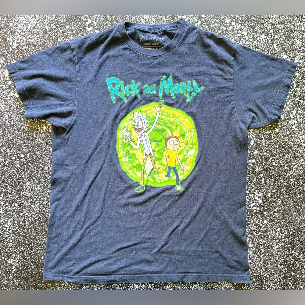 Rick & Morty Graphic Tee Adult Swim Size Large​